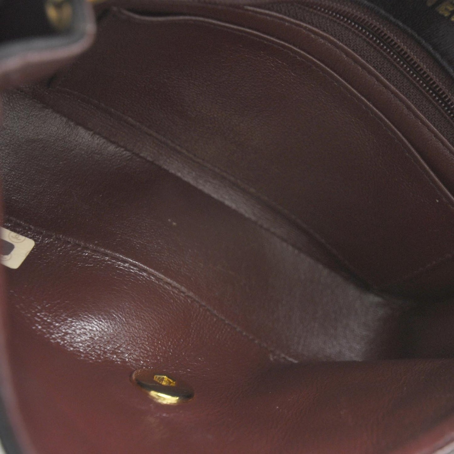 Lambskin Mini Flap Navy GHW