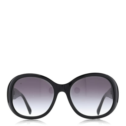 Chanel Acetate CC Turnlock Sunglasses 5235-Q Black Beige 2 of 8