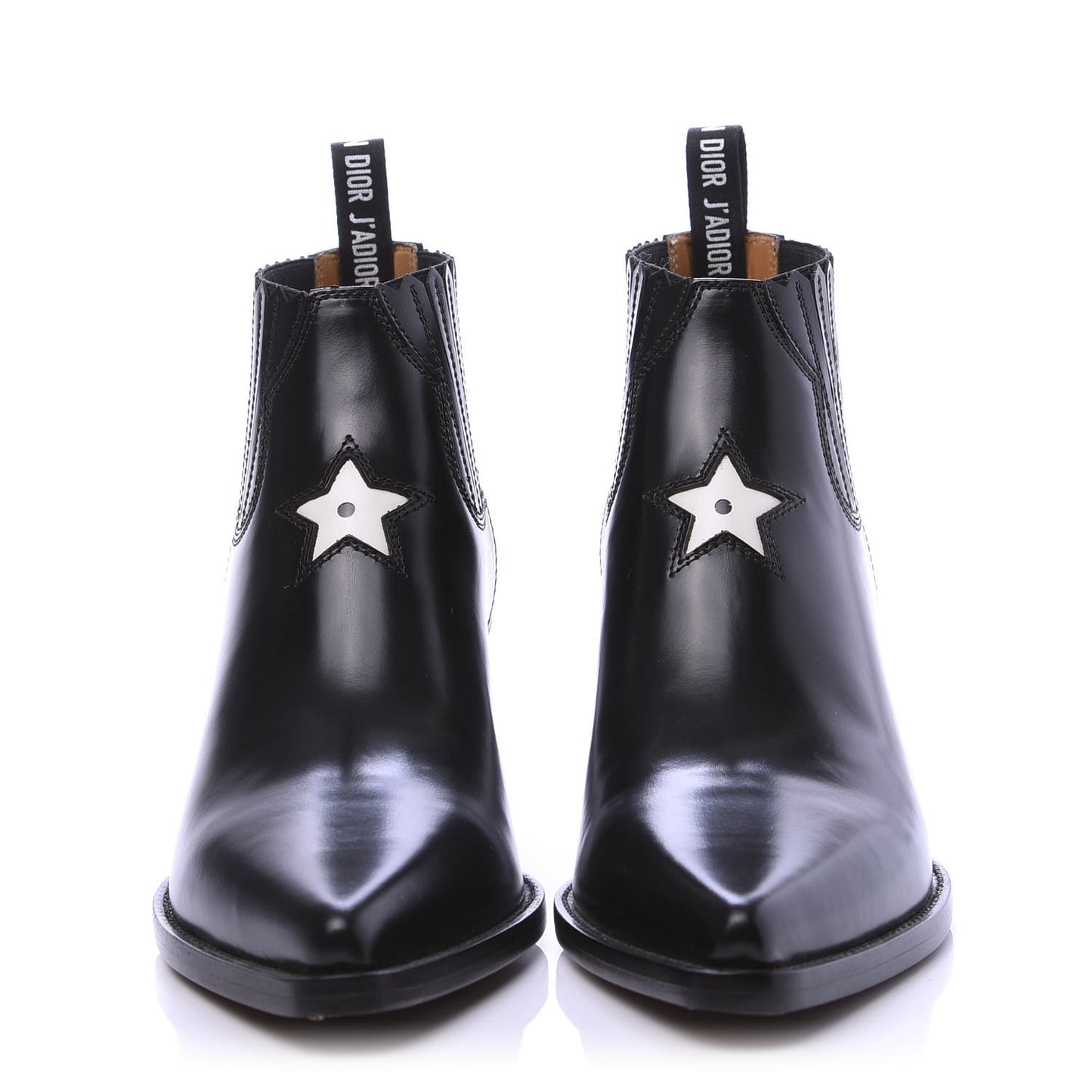 Matte Calfskin L.A. Ankle Boots 41 Black
