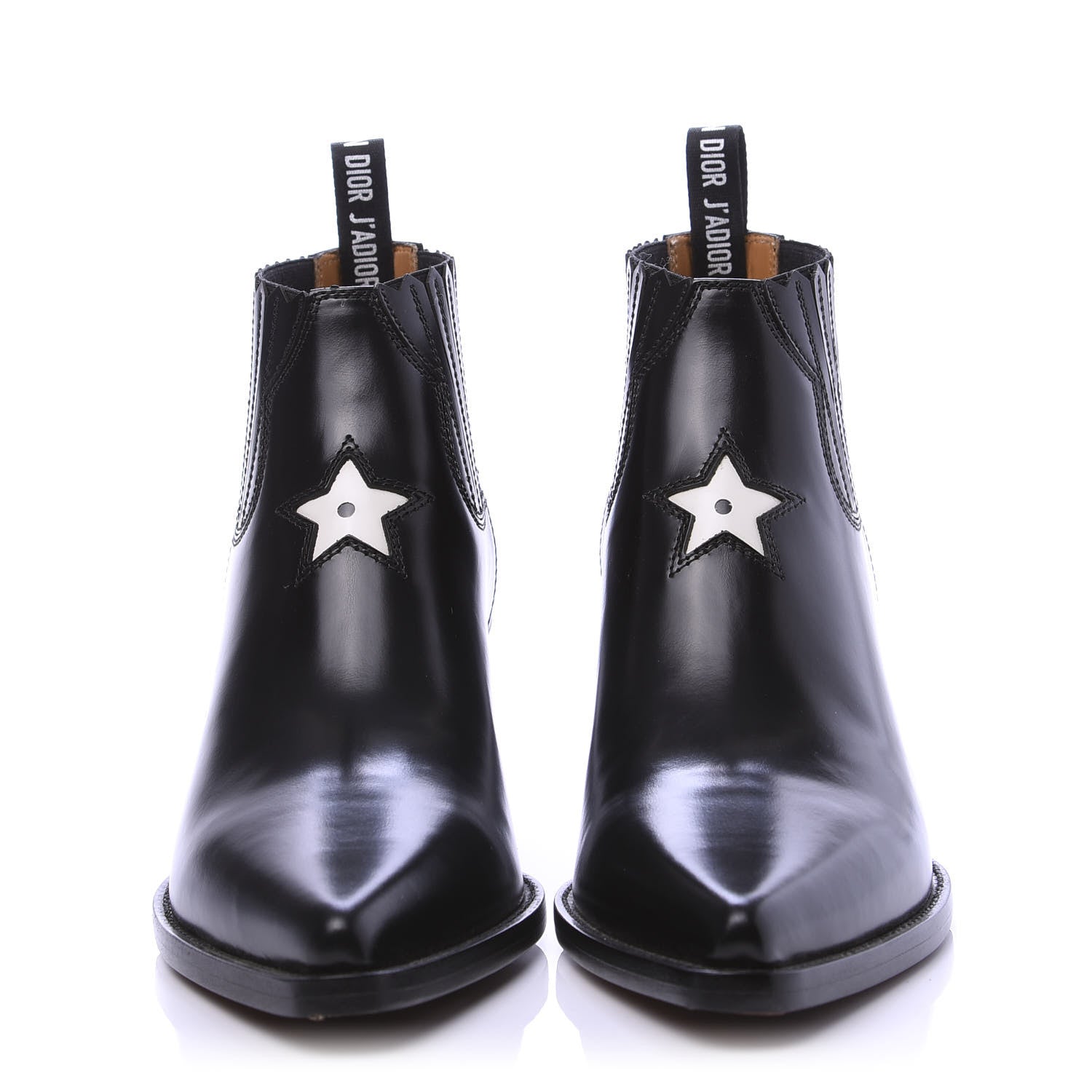 Christian Dior Matte Calfskin L.A. Ankle Boots 41 Black 2 of 9