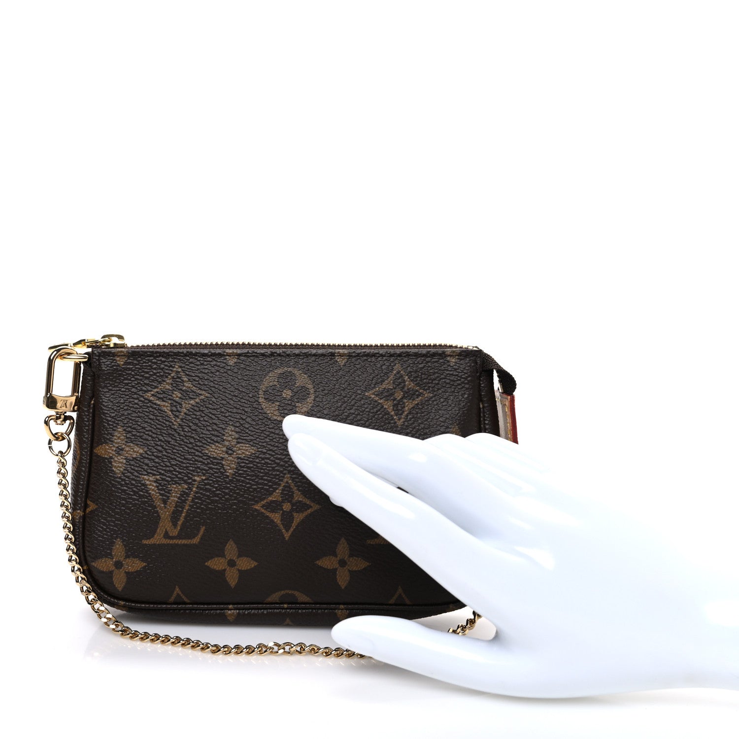 Louis Vuitton Monogram Mini Pochette Accessories 2 of 7