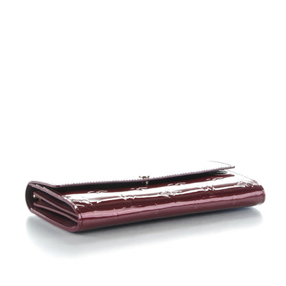 Louis Vuitton Vernis Sarah Wallet Rouge Fauviste 4 of 7