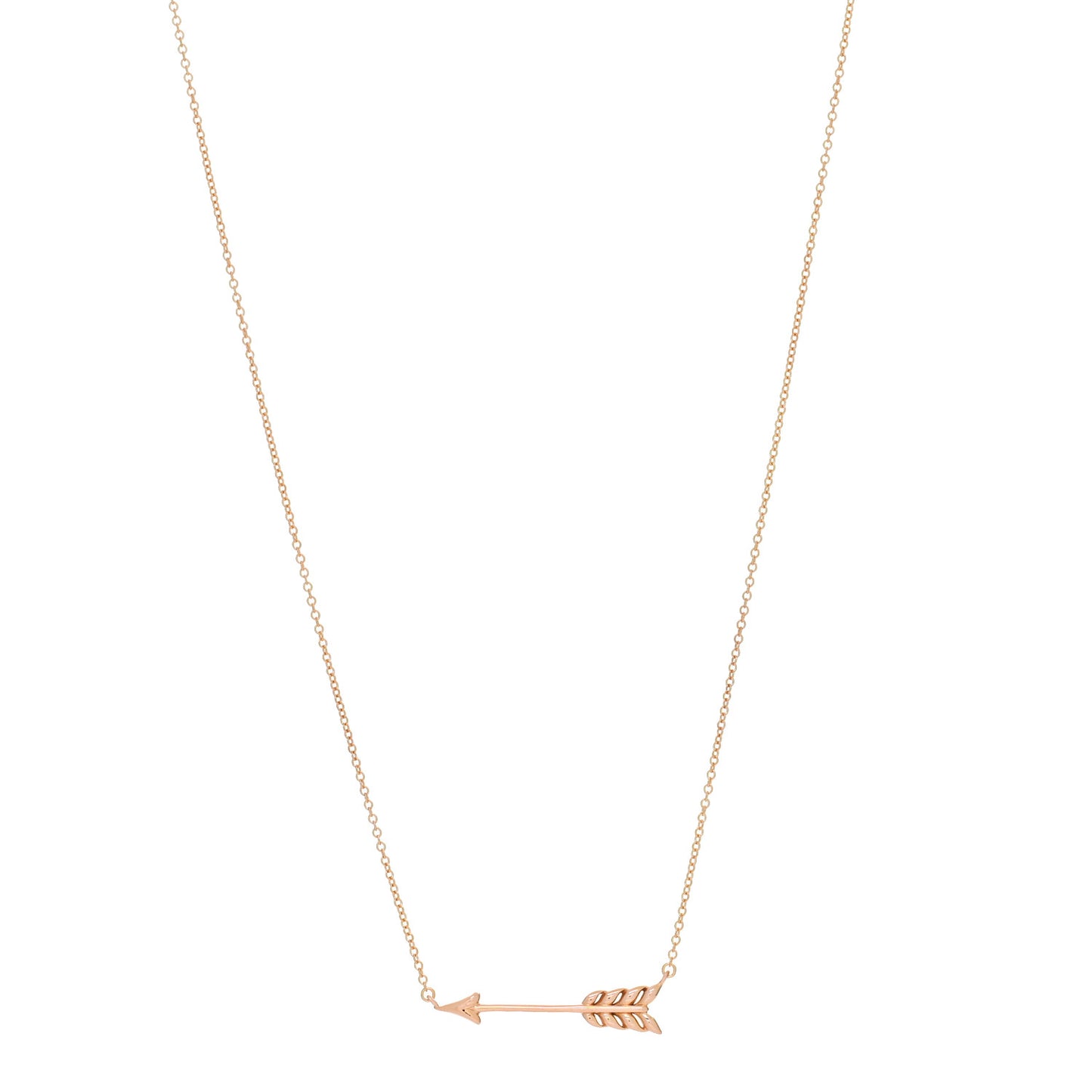 Rubedo Arrow Pendant Necklace