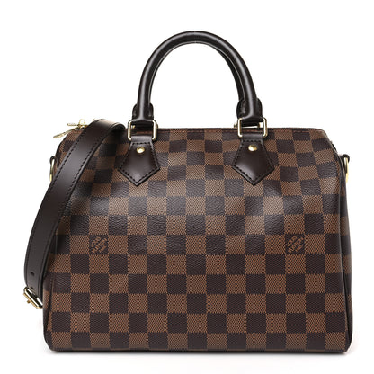 Louis Vuitton Damier Ebene Speedy Bandouliere 25 1 of 7