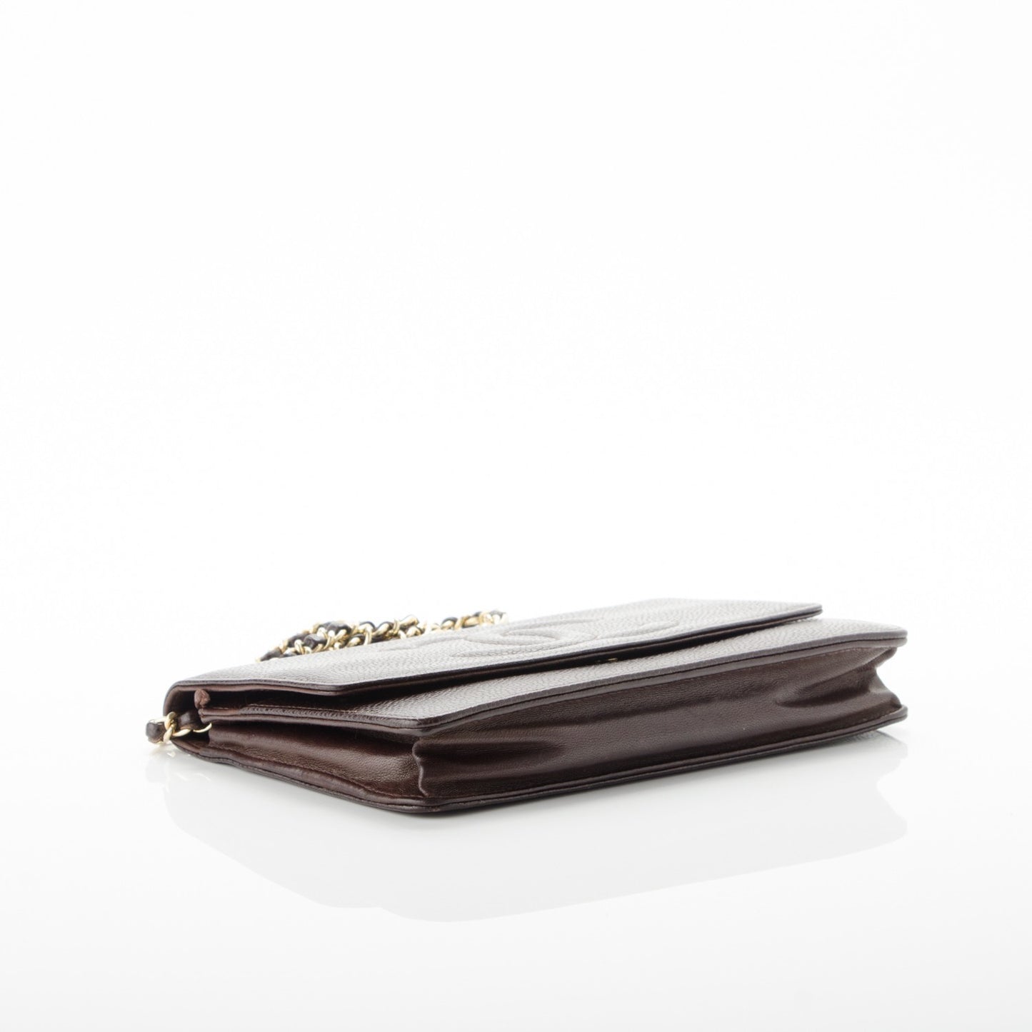 Caviar Timeless CC Wallet On Chain WOC Dark Brown