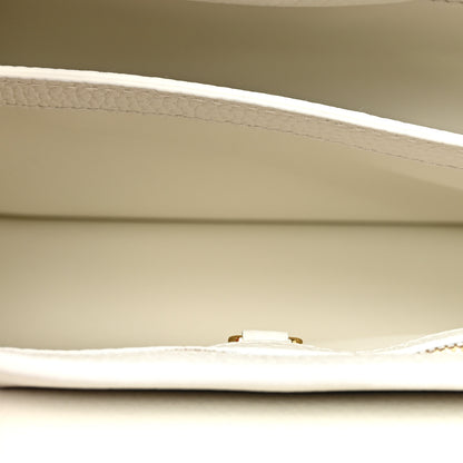 Louis Vuitton Taurillon Capucines BB Snow 5 of 7