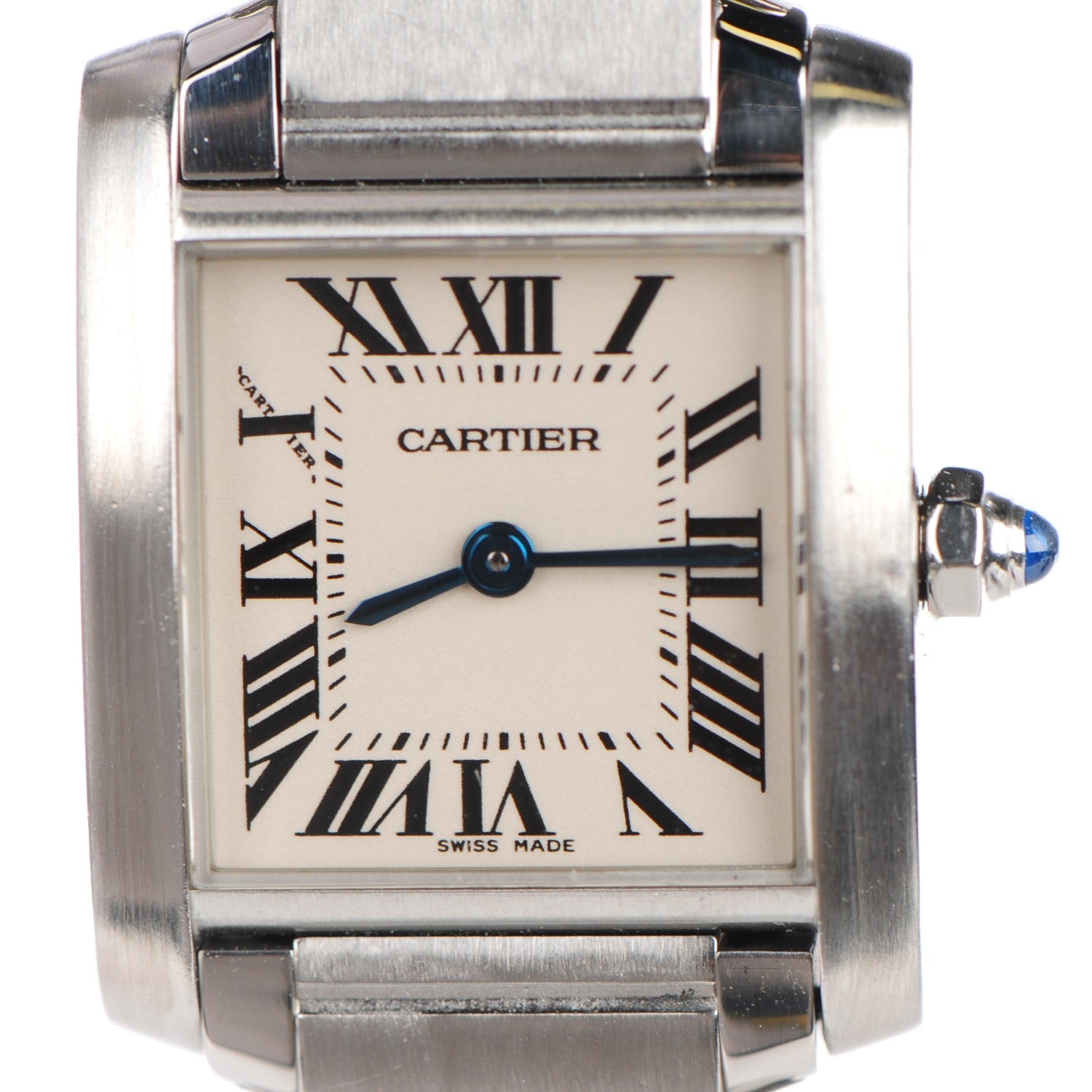 Cartier Stainless Steel 20mm Tank Francaise Quartz Watch 11 of 11