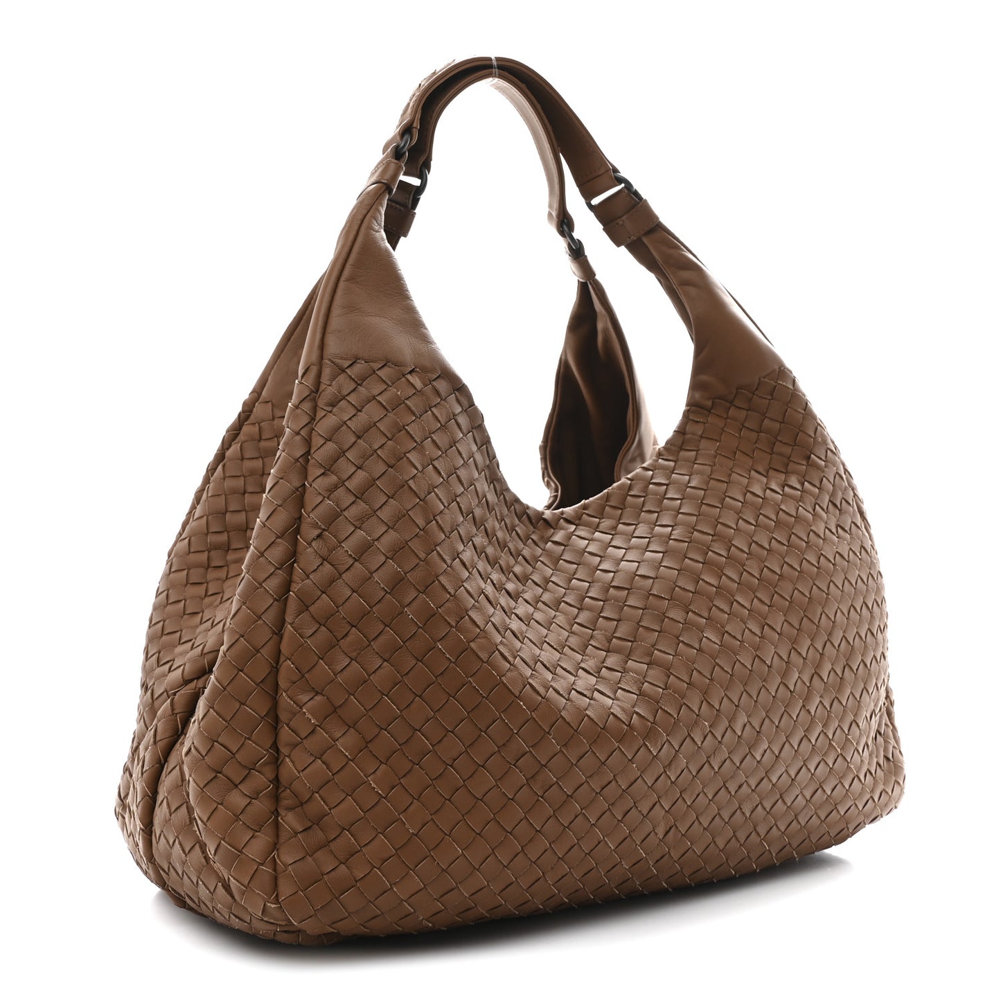 Nappa Intrecciato Large Campana Hobo Chene