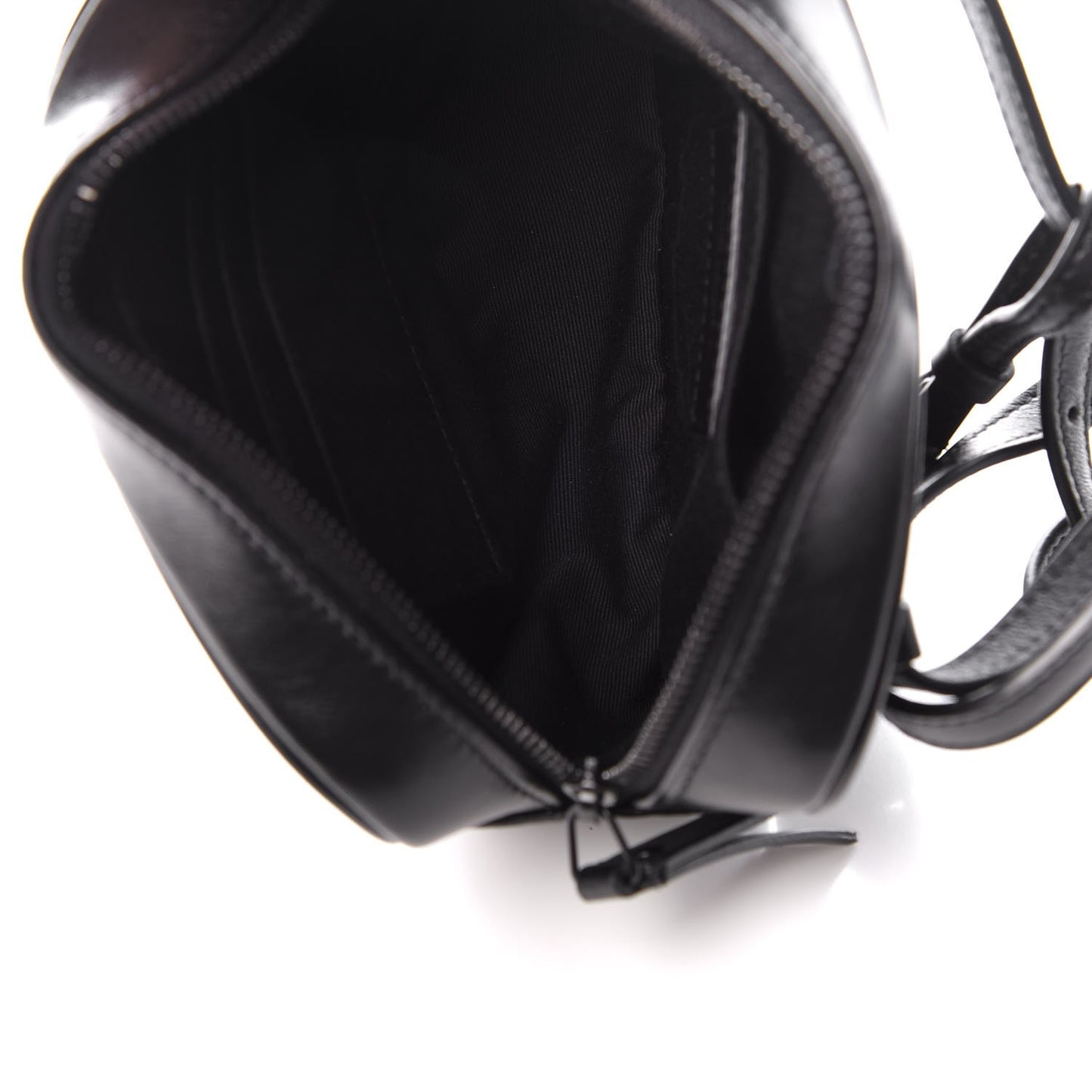 Calfskin Matelasse Monogram Lou Belt Bag Black