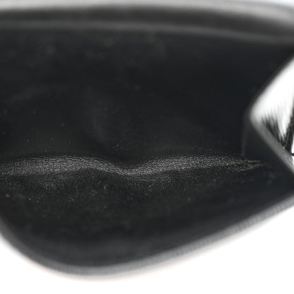 Prada Vitello Move Metal Bi-Fold Wallet Black 6 of 12