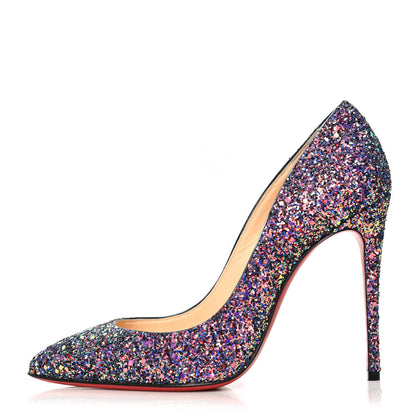 Christian Louboutin Glitter So Kate 120 Pumps 37 Rosette Gold 1 of 7