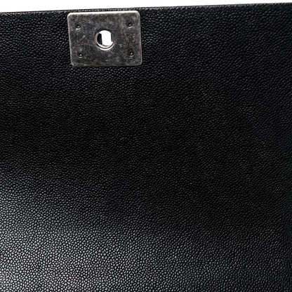 Chanel Caviar Quilted New Medium Boy Flap Black 11 of 12