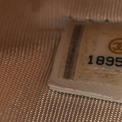 Chanel Woven Straw Raffia Small Deauville Pouch Pink 7 of 10