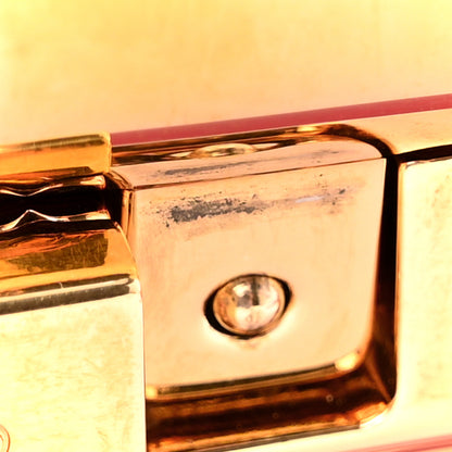 Gucci Calfskin Medium Sylvie Top Handle Bag Hibiscus Red 17 of 21