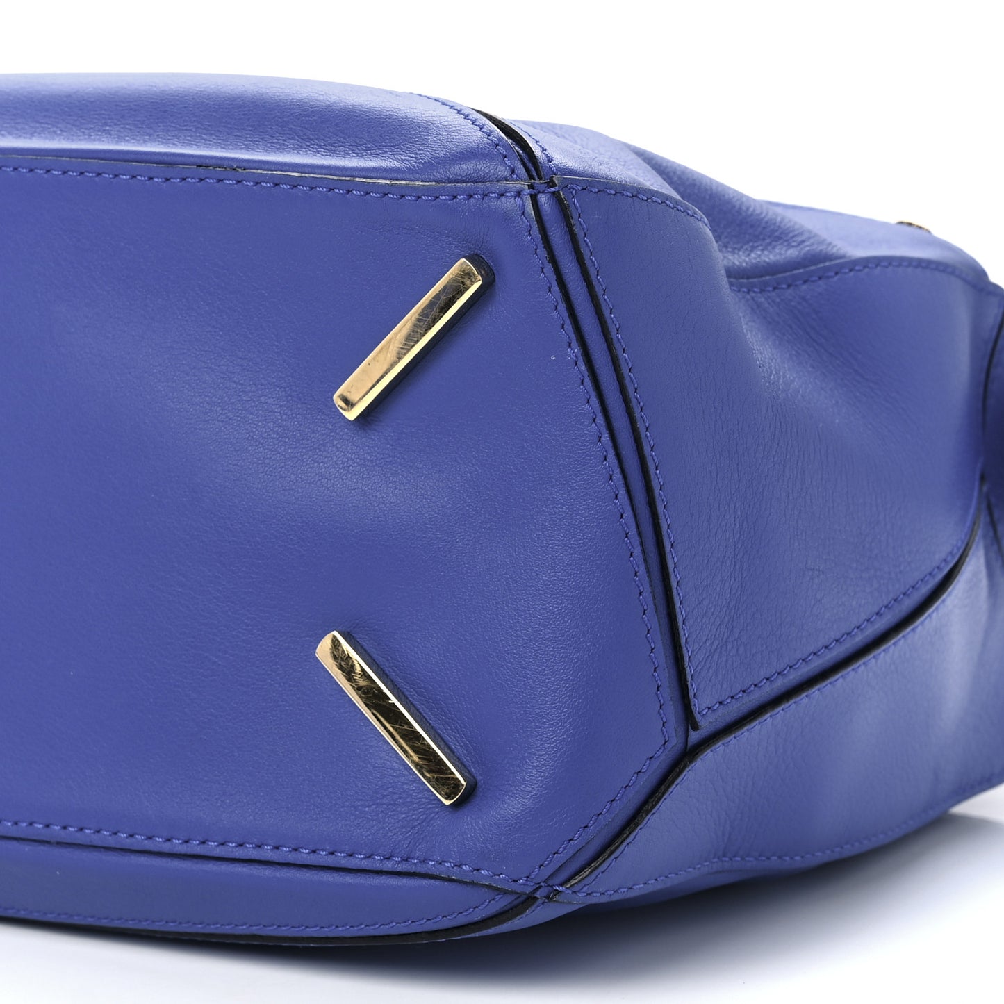 Calfskin Medium Puzzle Bag Electric Blue