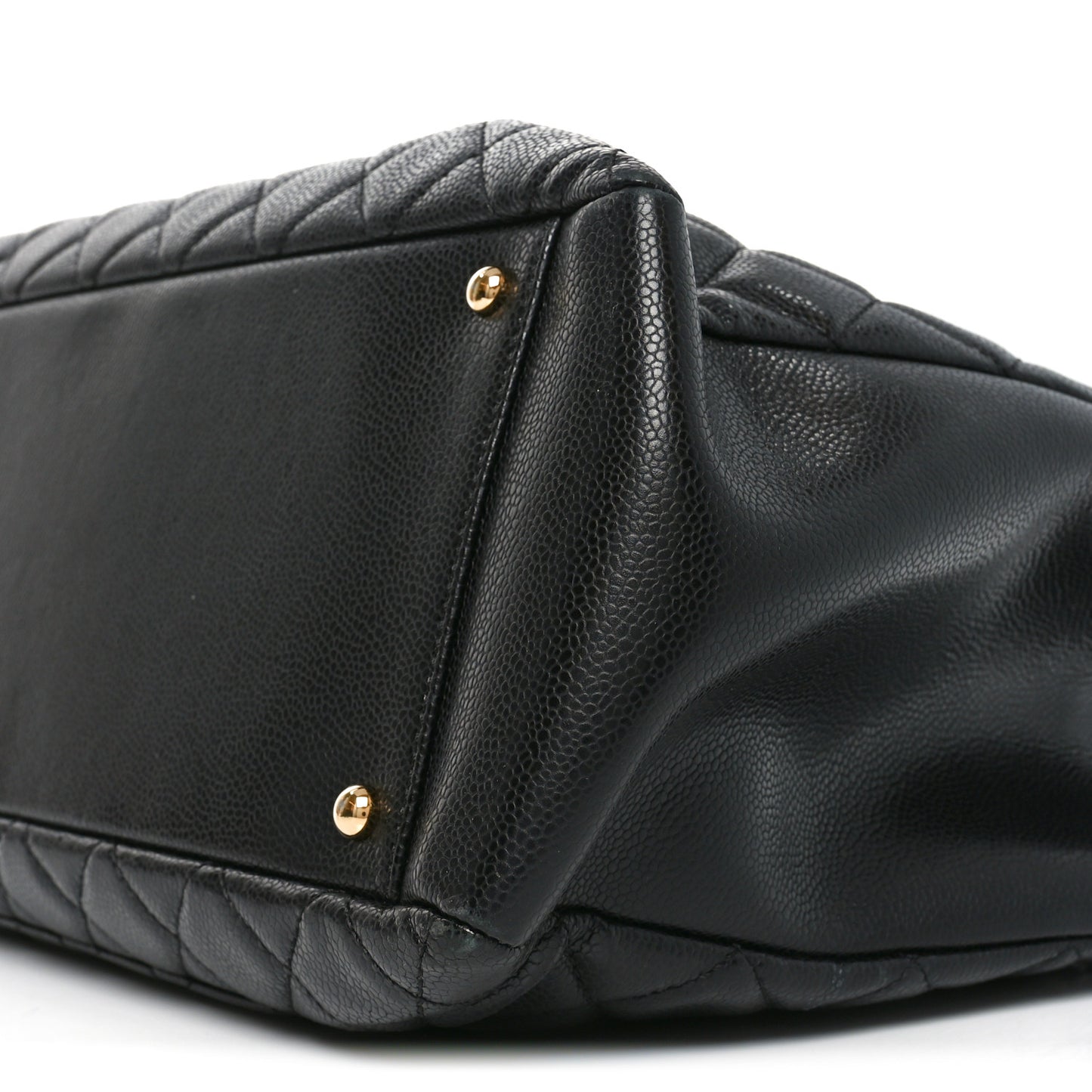 Caviar Quilted XL Grand Shopping Tote GST Black