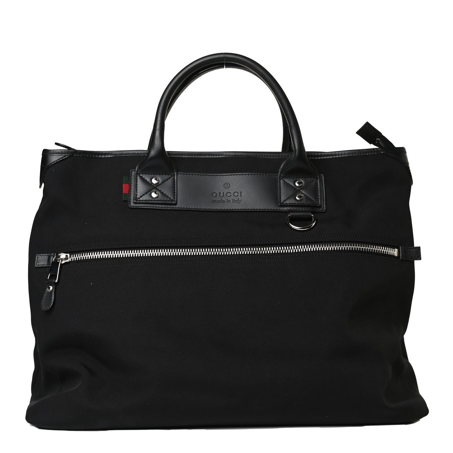 Nylon Web Briefcase Black