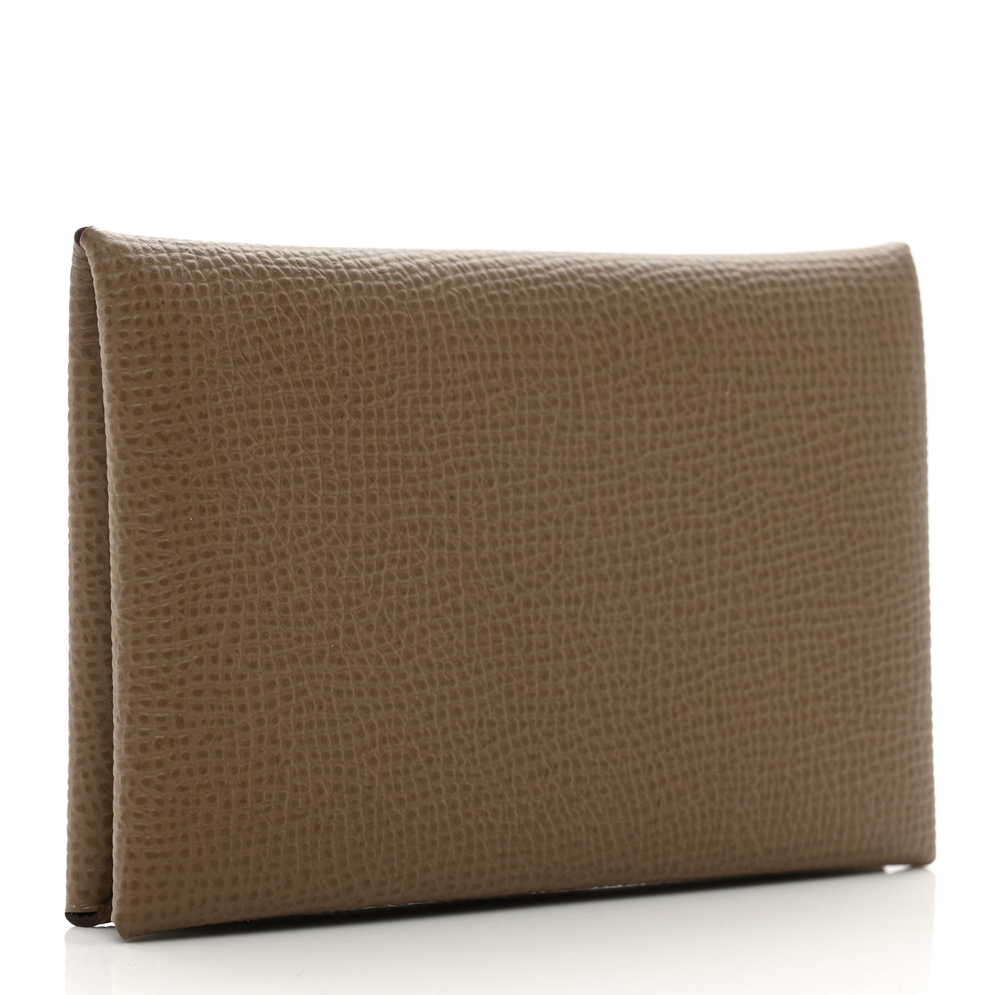 Epsom Calvi Card Case Etoupe