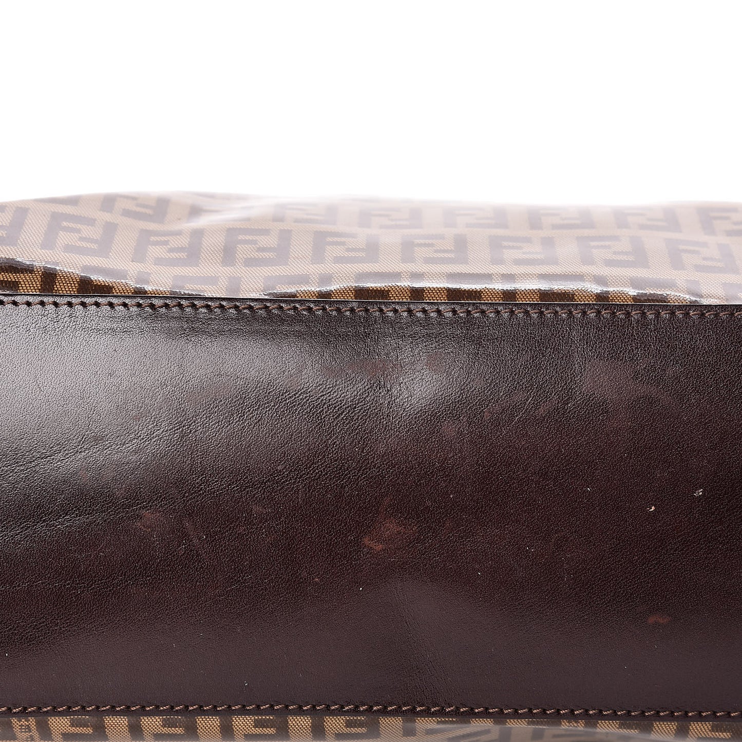 Vinyl Zucchino Shoulder Bag Tobacco