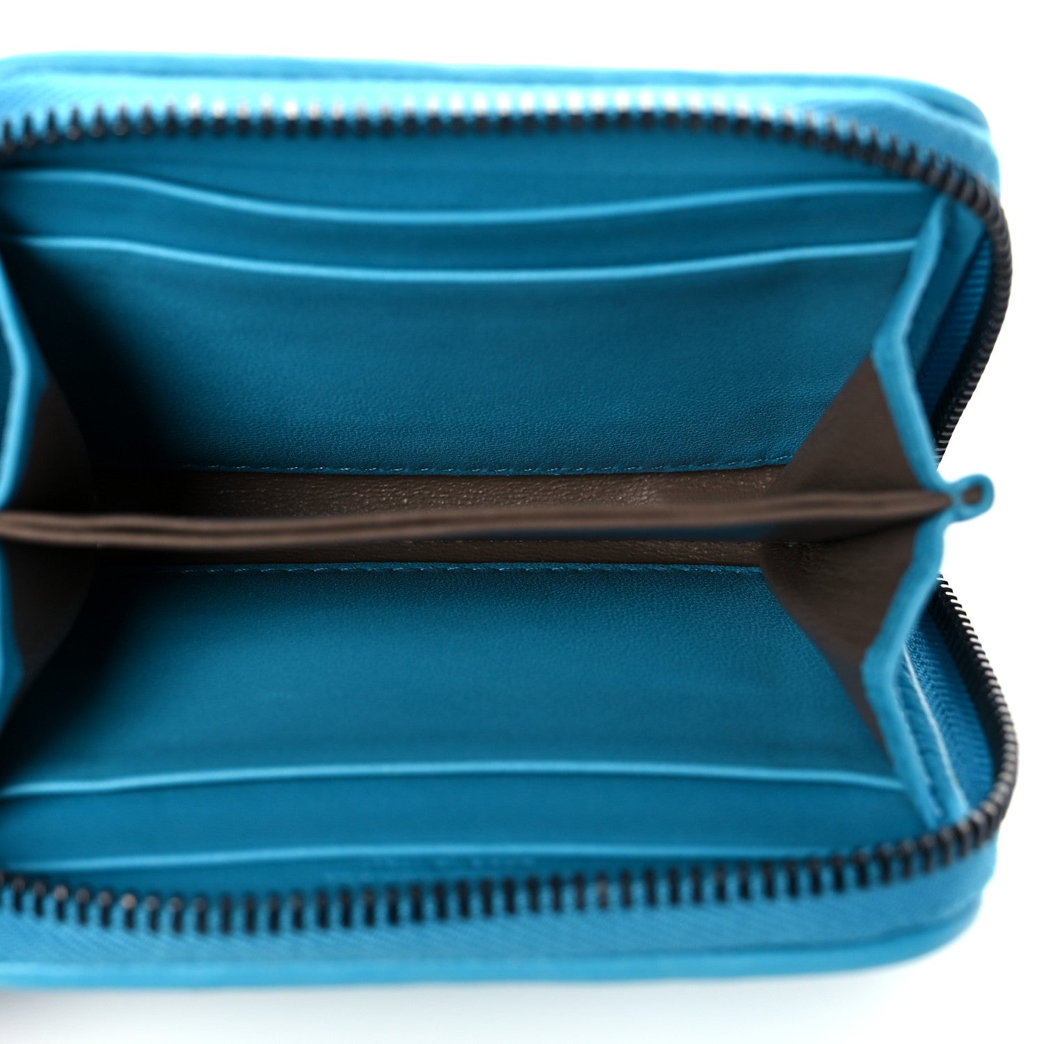 Bottega Veneta Nappa Intrecciato Zip Around Wallet Canard 5 of 9