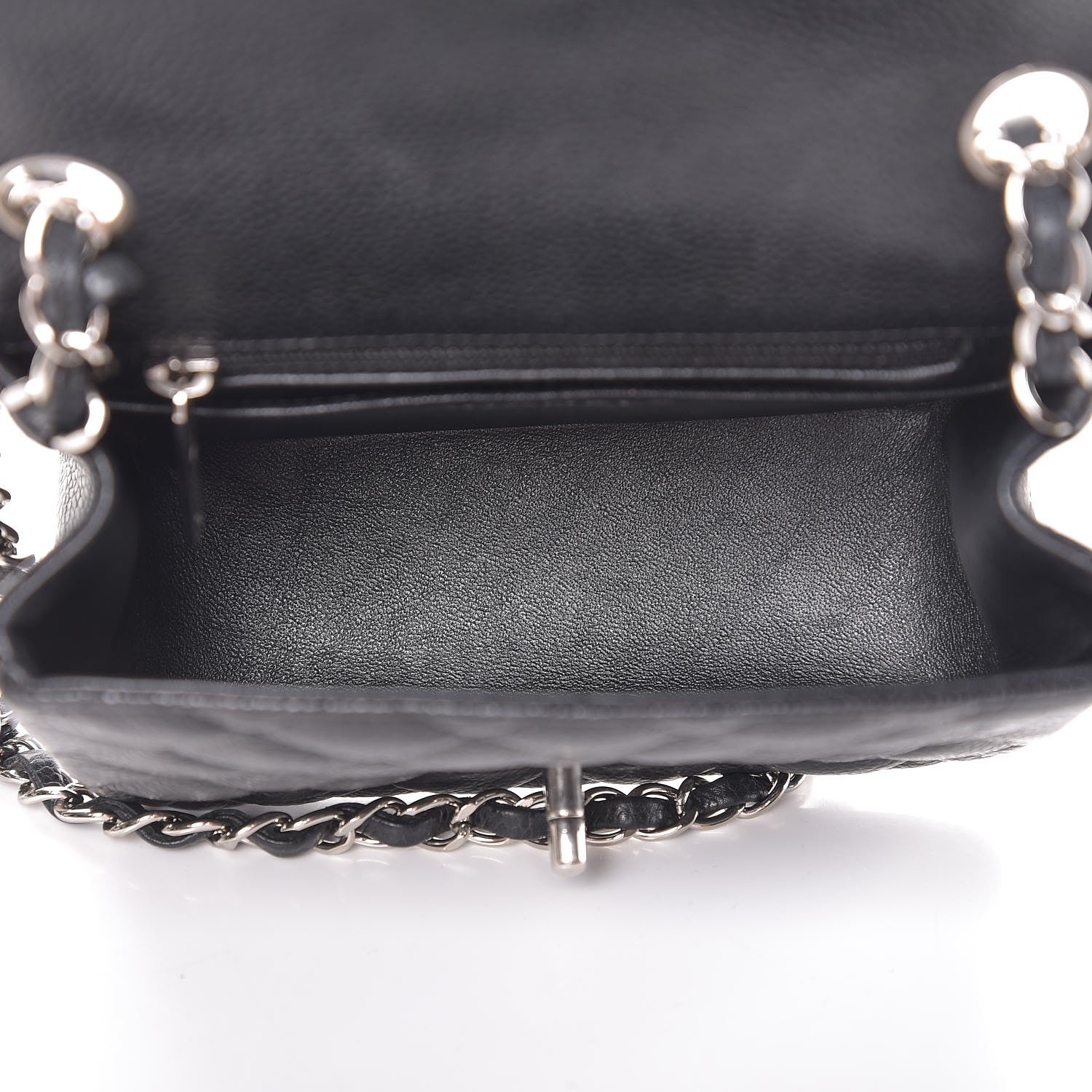 Chanel Caviar Quilted Mini Square Flap Black 5 of 7