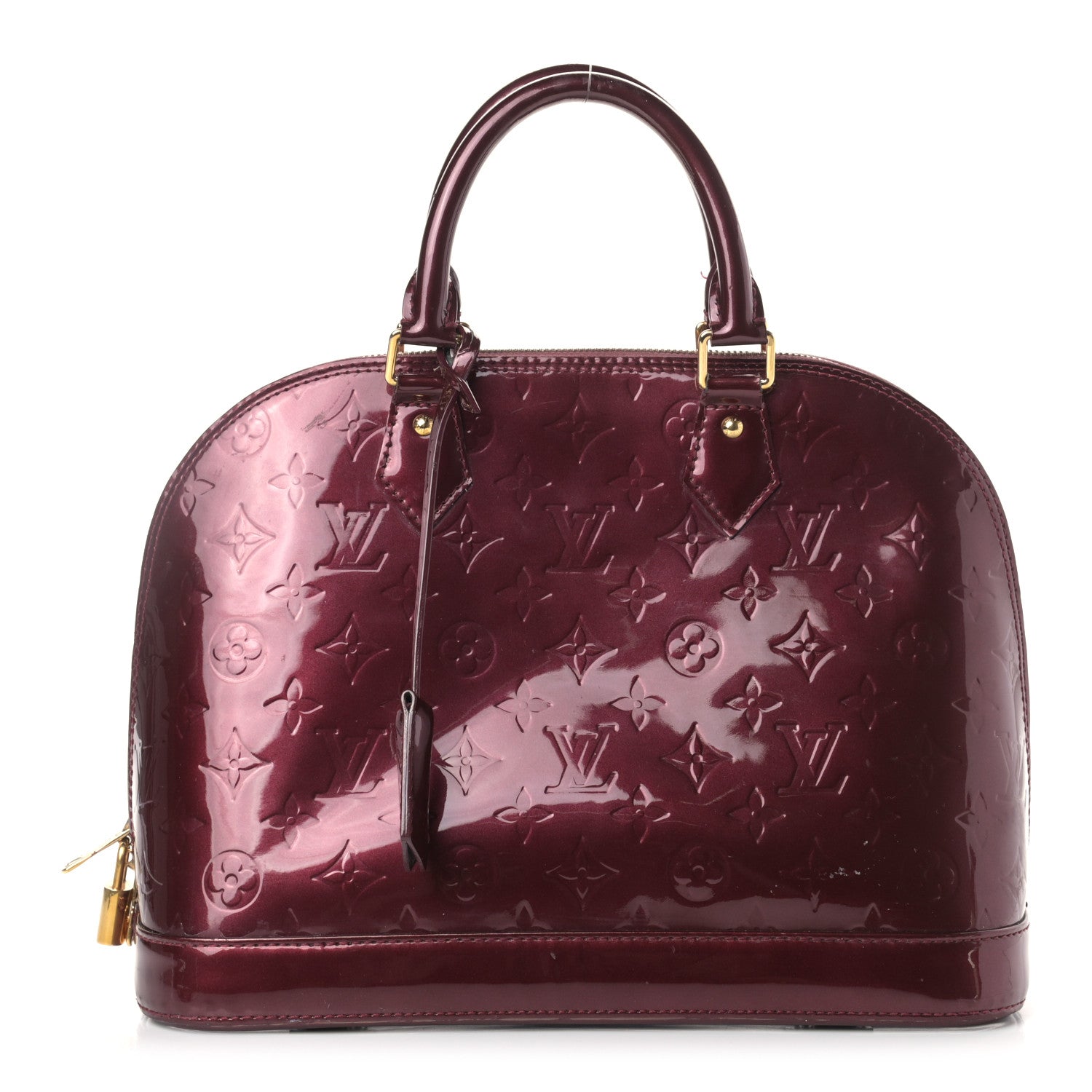 Louis Vuitton Vernis Alma PM Griotte 1 of 12