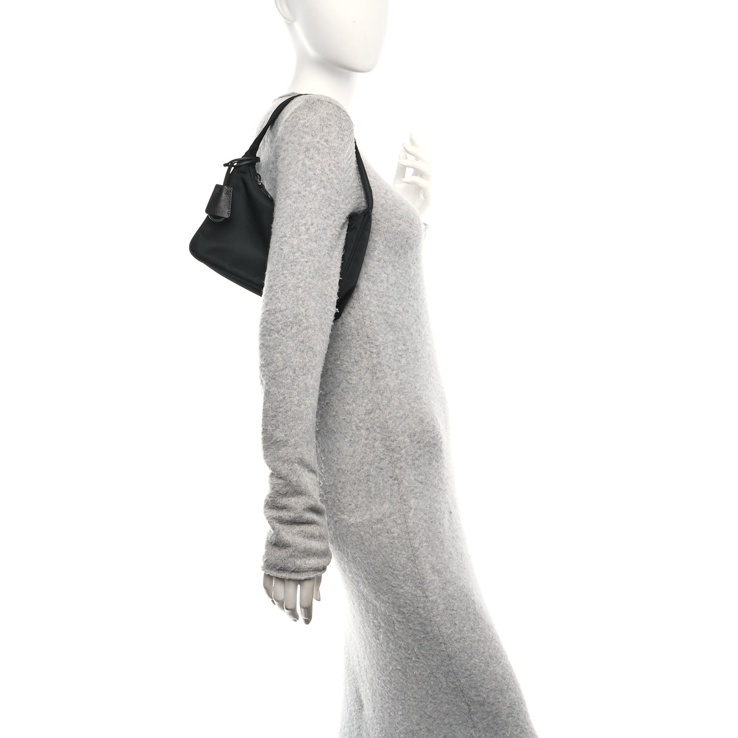 Tessuto Nylon Mini Re-Edition 2000 Bag Black