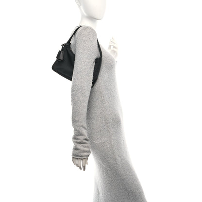 Prada Tessuto Nylon Mini Re-Edition 2000 Bag Black 2 of 12