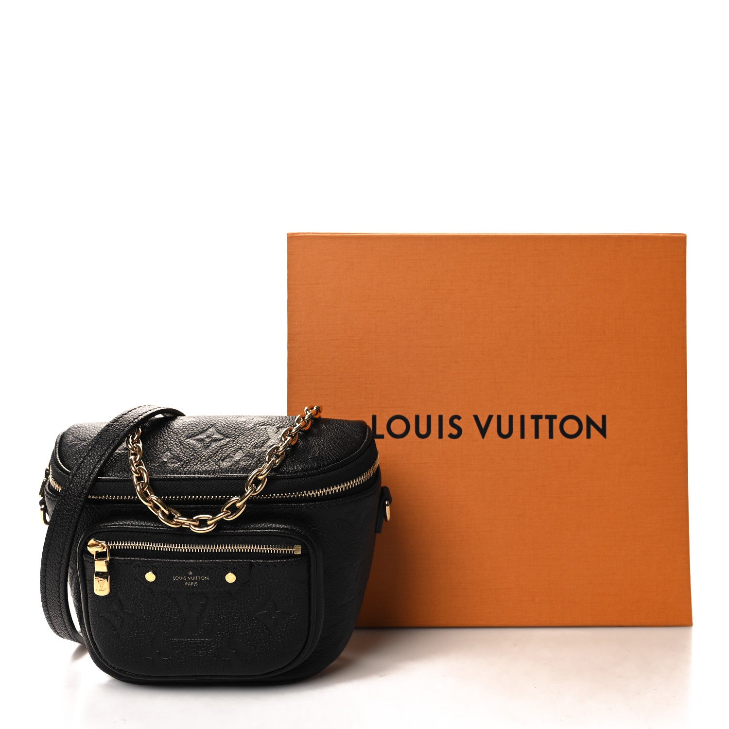 Louis Vuitton Empreinte Mini Bumbag Black 10 of 10