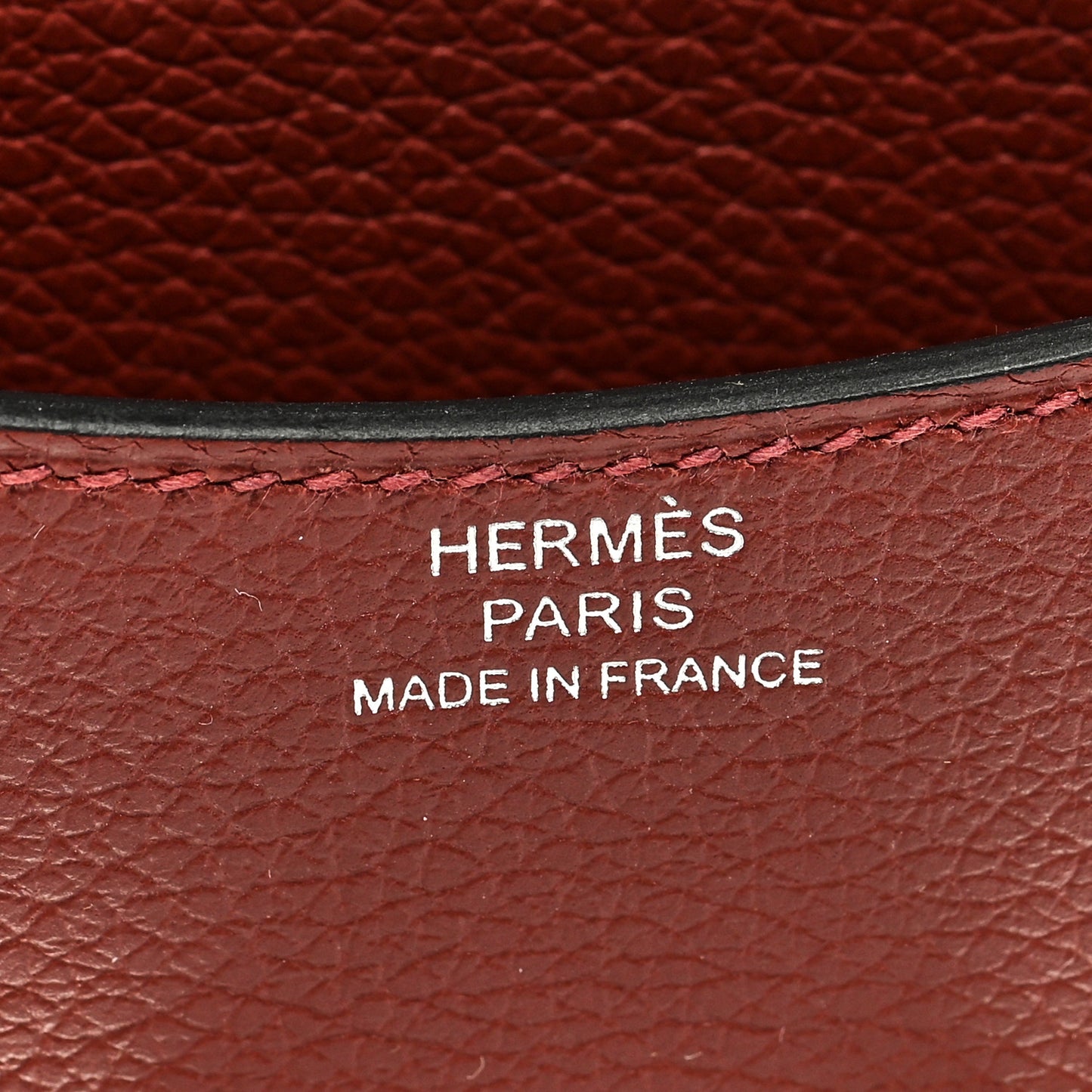 Evercolor Constance Slim Wallet Rouge H