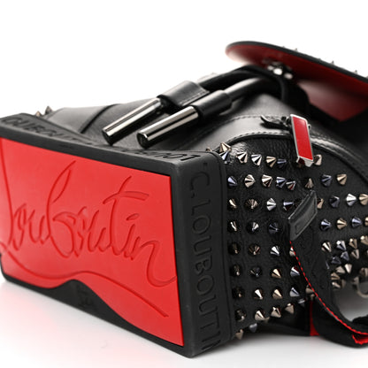 Christian Louboutin Calfskin Spiked Small Explorafunk Backpack Black 11 of 11