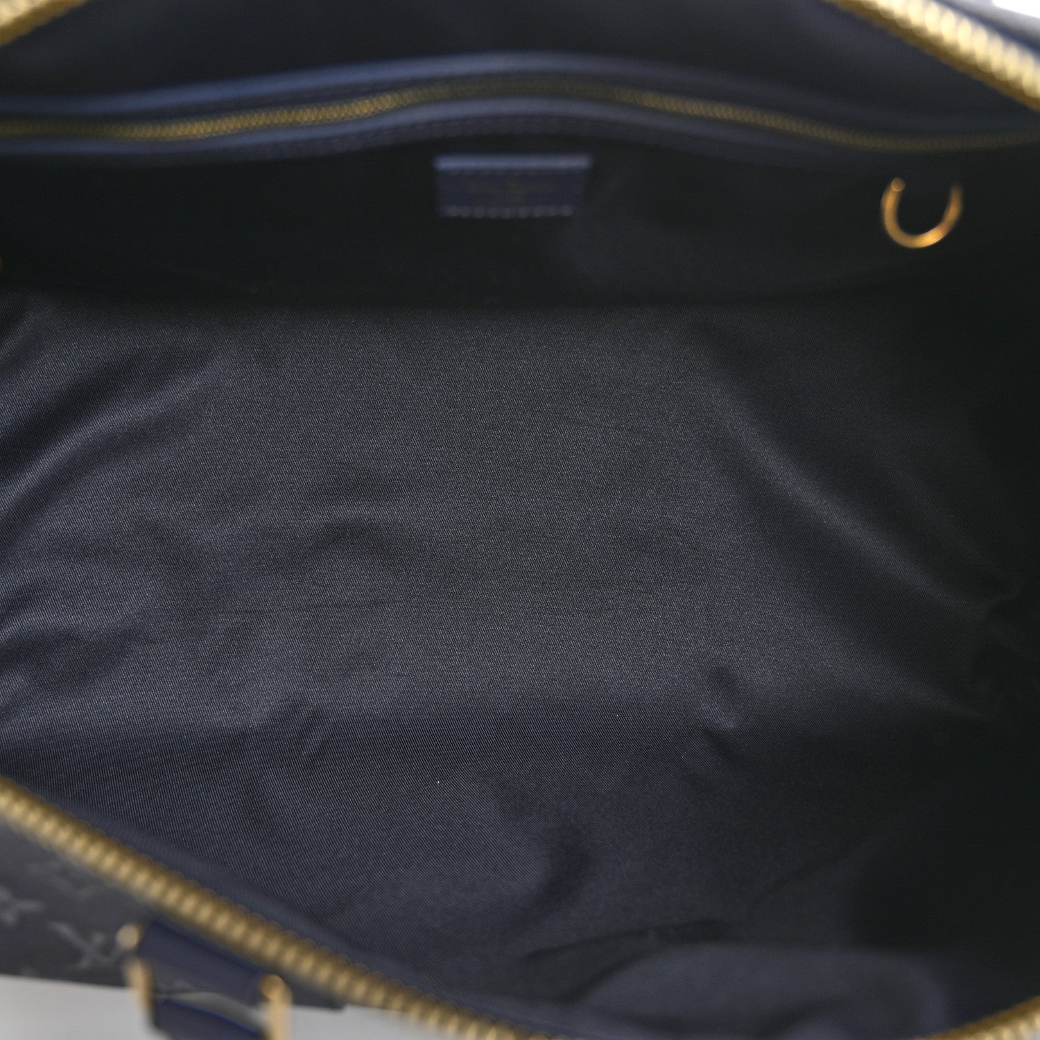 Louis Vuitton Monogram Bleach Keepall Bandouliere 50 Ink Blue 4 of 10