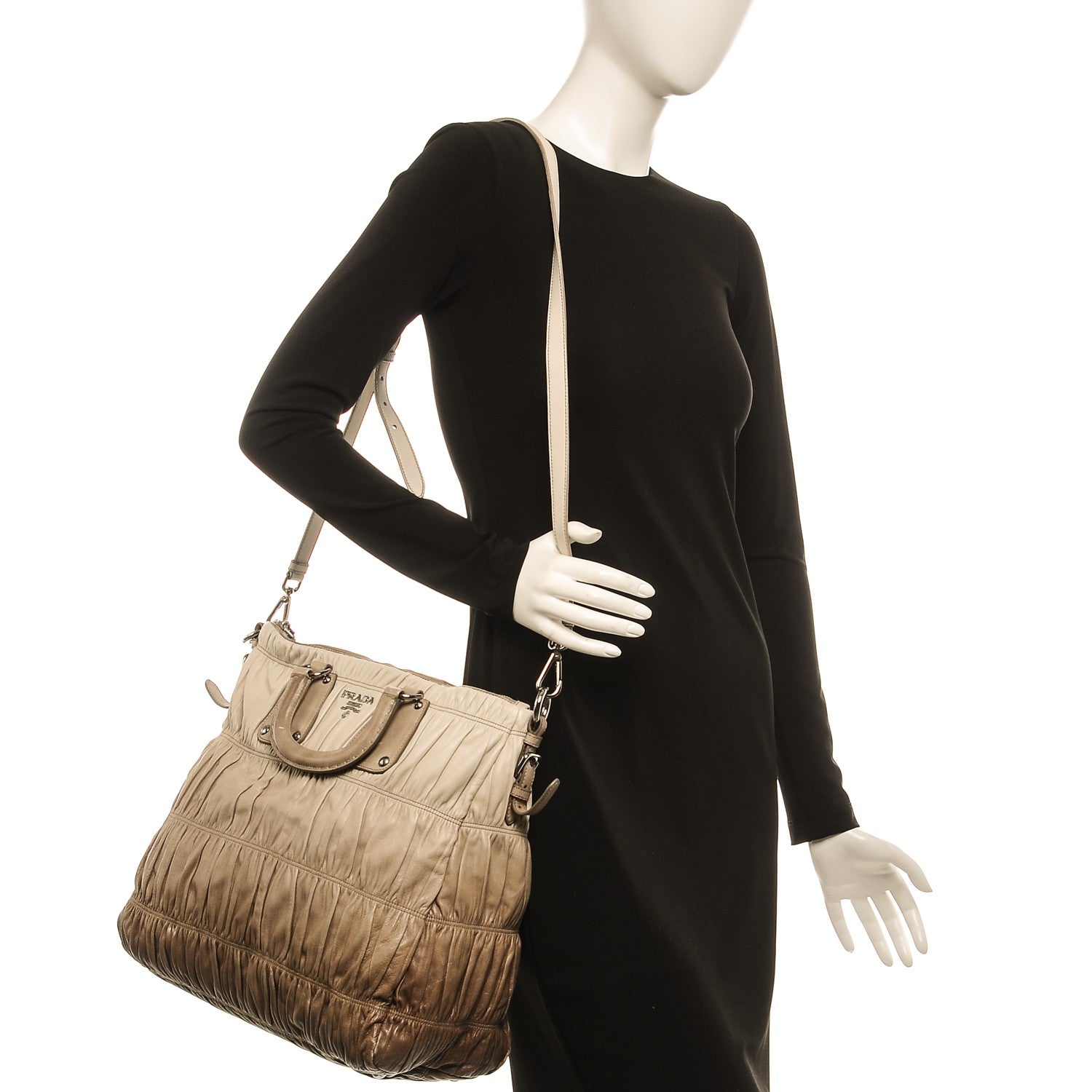 Prada Nappa Gaufre Tote 2 of 11