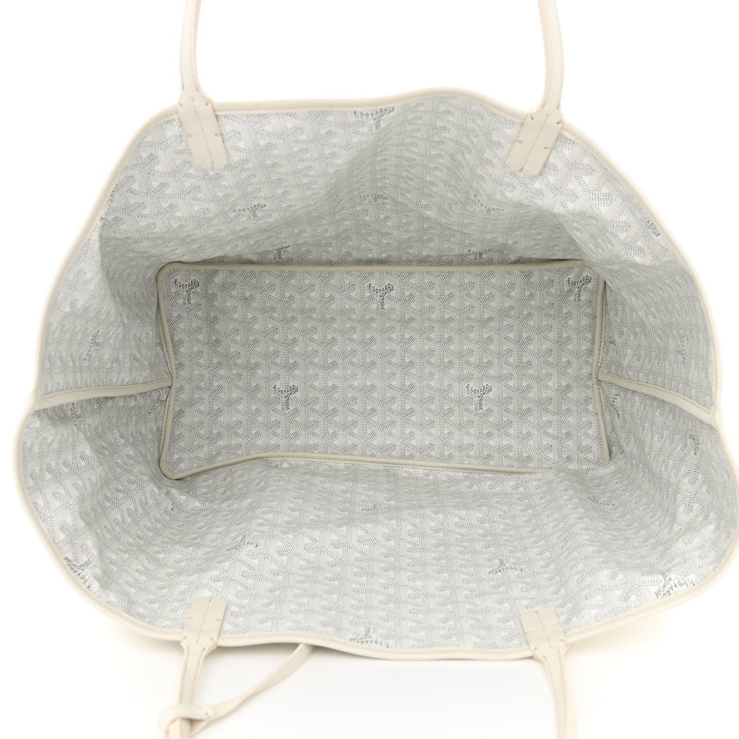 Goyard Goyardine Reversible Anjou GM White 17 of 20