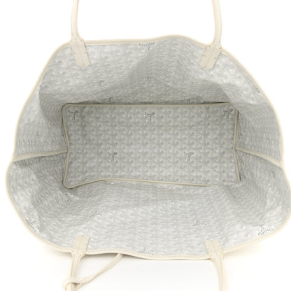 Goyard Goyardine Reversible Anjou GM White 17 of 20