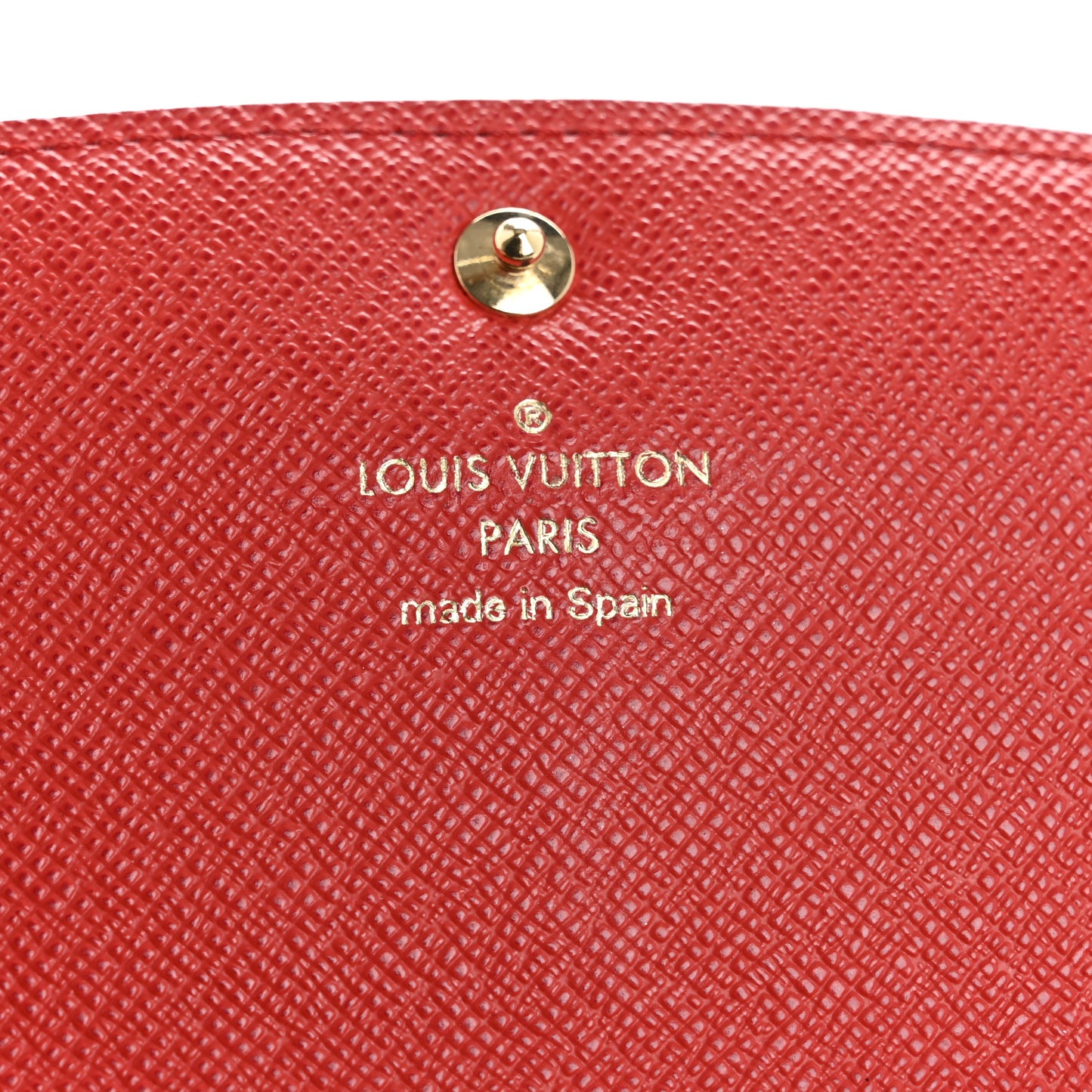 Monogram Bloom Flower Emilie Wallet Rouge