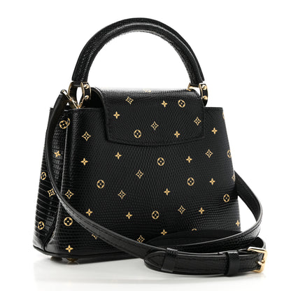 Louis Vuitton Lizard Capucines Mini Black 3 of 9