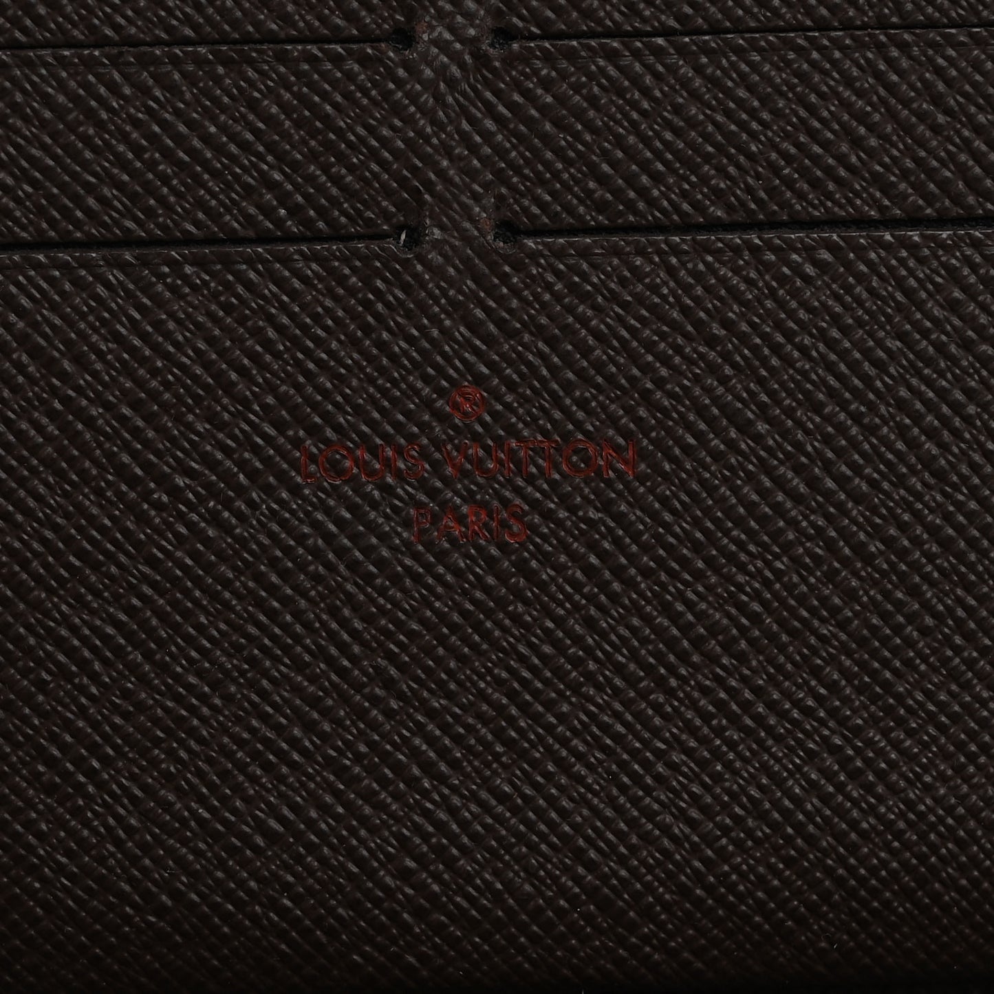 Damier Ebene Zippy Organizer Wallet