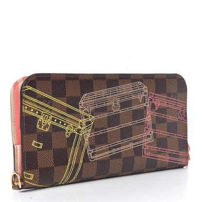 Louis Vuitton Damier Ebene 2014 Christmas Animation Insolite Wallet 3 of 6
