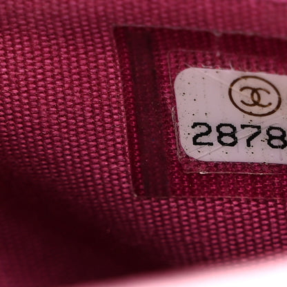 Chanel Lambskin Quilted Phone Chain Clutch Waist Bag Pink 8 of 11