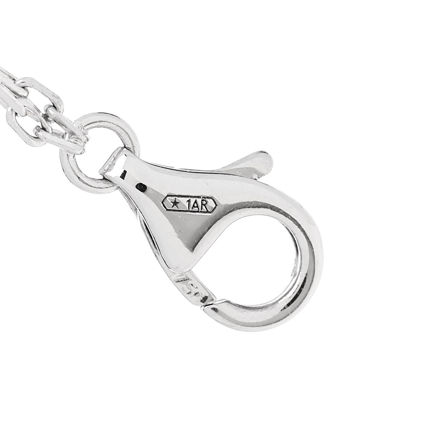 Cartier 18K White Gold Diamond LOVE Bracelet 4 of 4