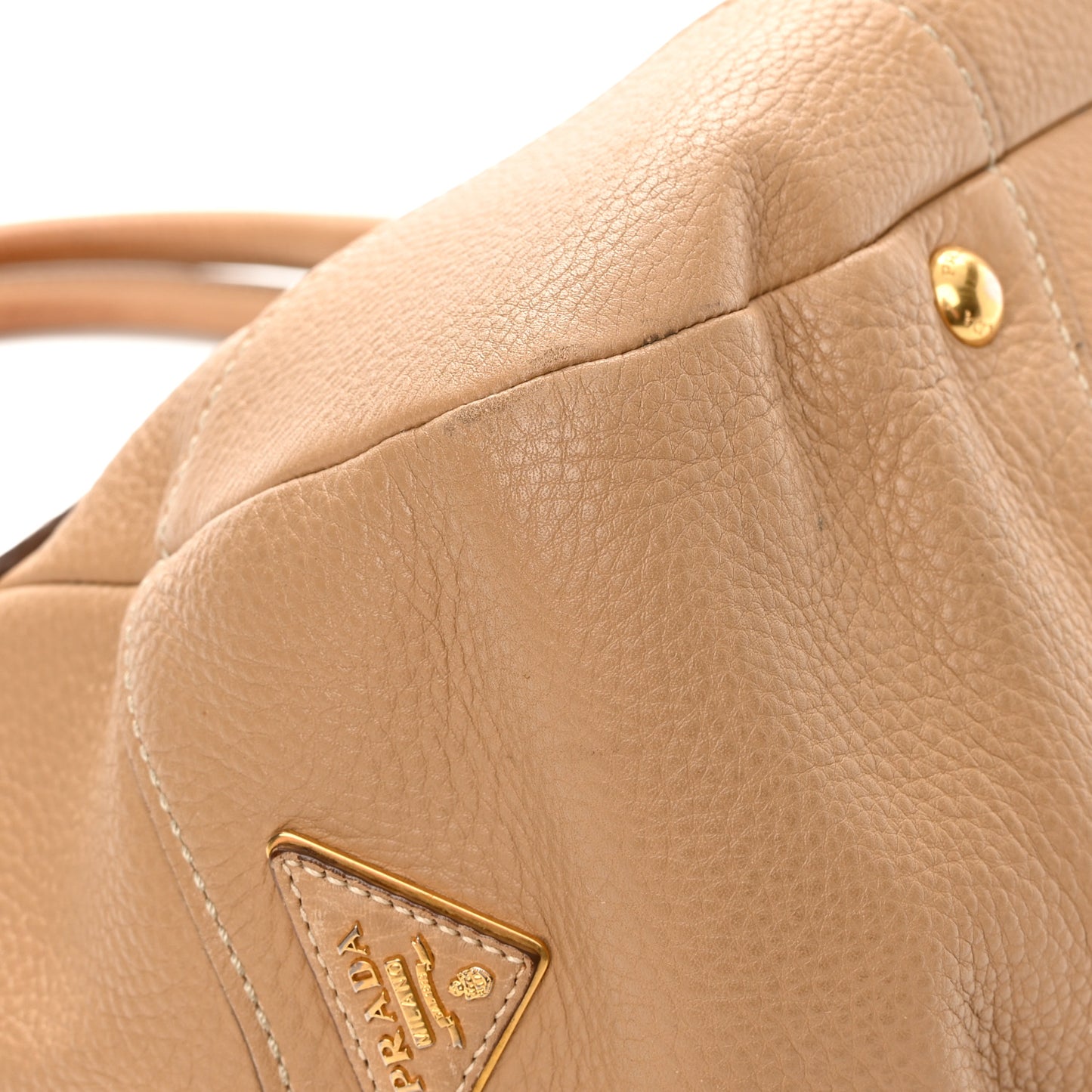 Vitello Daino Pushlock Tote Sughero