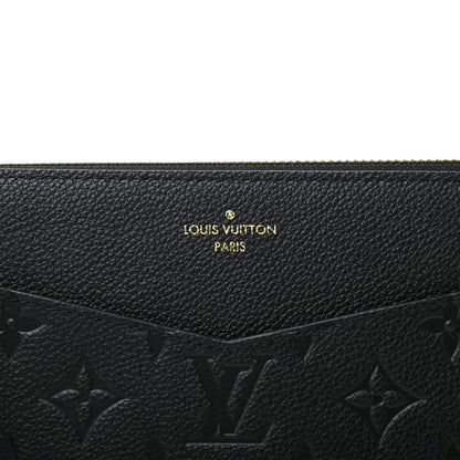 Louis Vuitton Empreinte Pochette Melanie MM Black 6 of 9