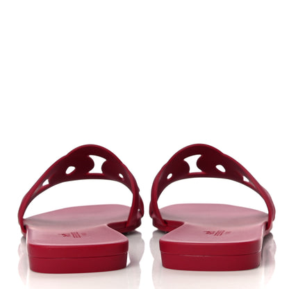 Hermes Rubber Aloha Sandals 40 Rose Baie 6 of 11