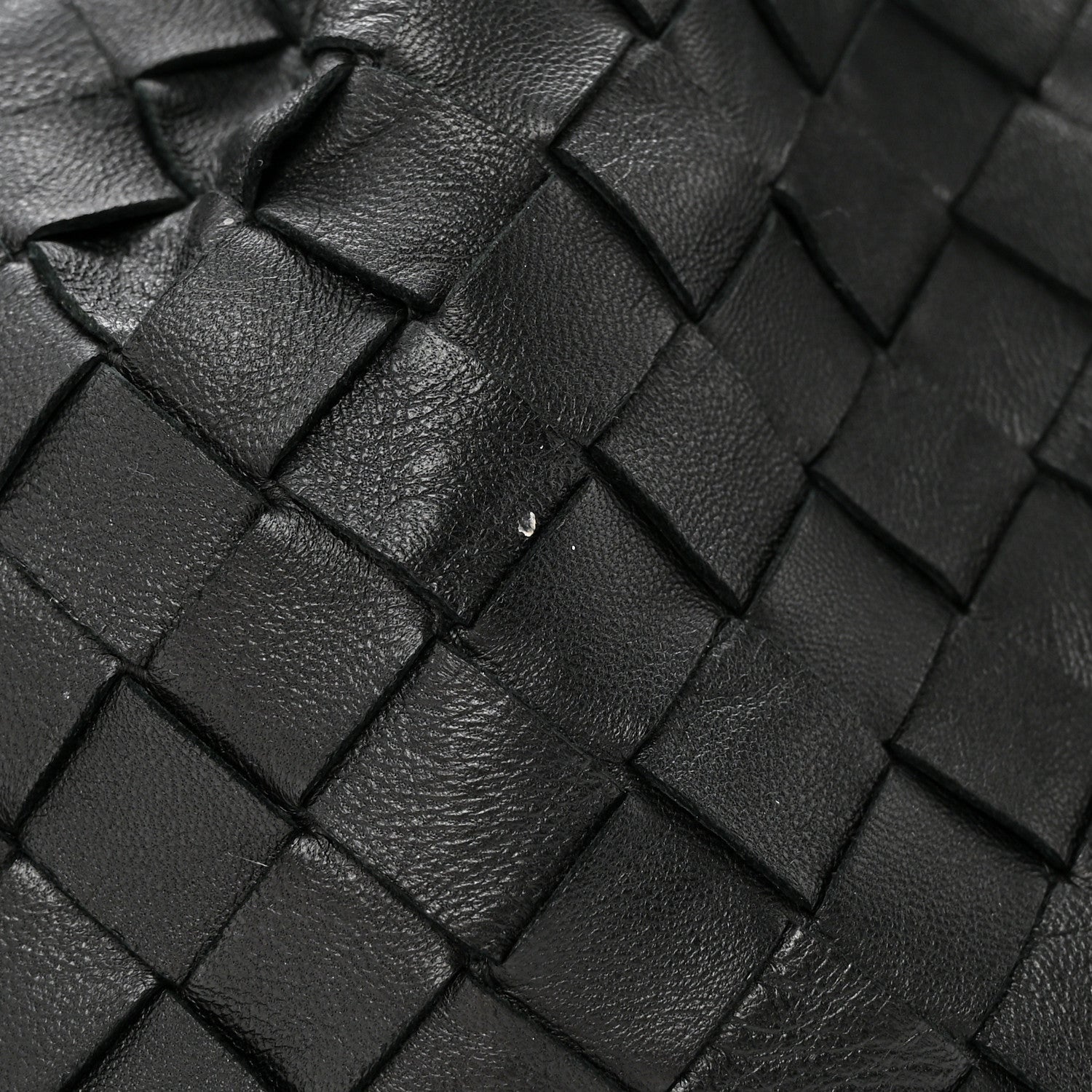 Bottega Veneta Nappa Maxi Intreccio The Pouch Oversized Clutch Black 12 of 12
