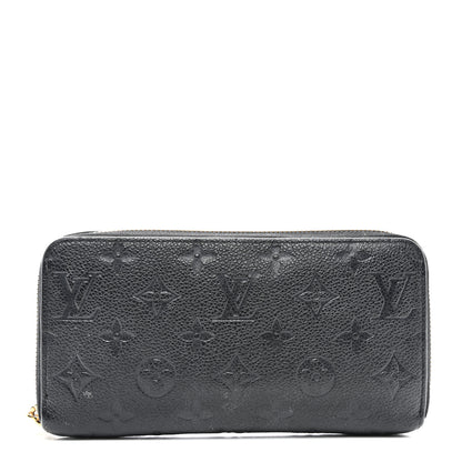 Louis Vuitton Empreinte Zippy Wallet Black 1 of 7