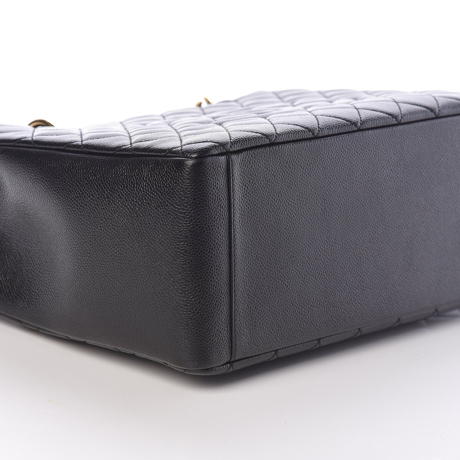Chanel Caviar Quilted Grand Shopping Tote GST Black 6 of 10