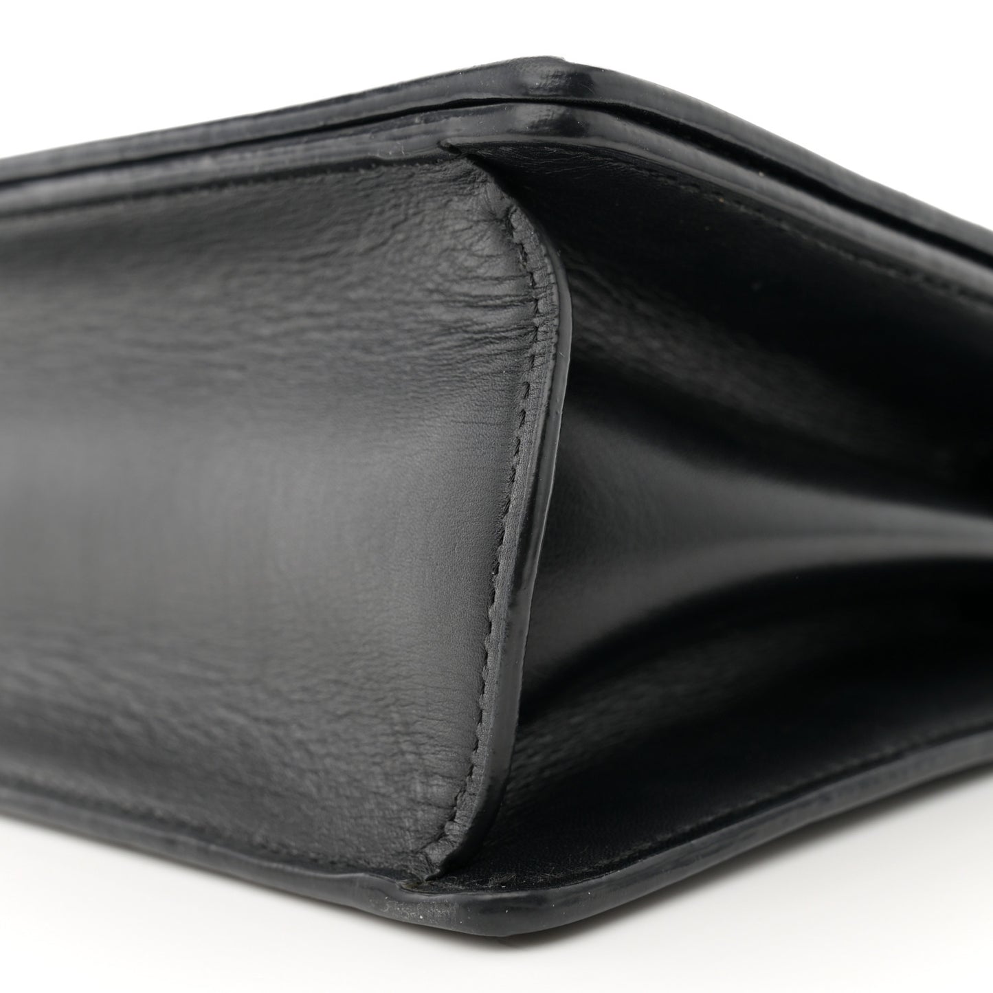 Calfskin Medium Barcelona Shoulder Bag Black