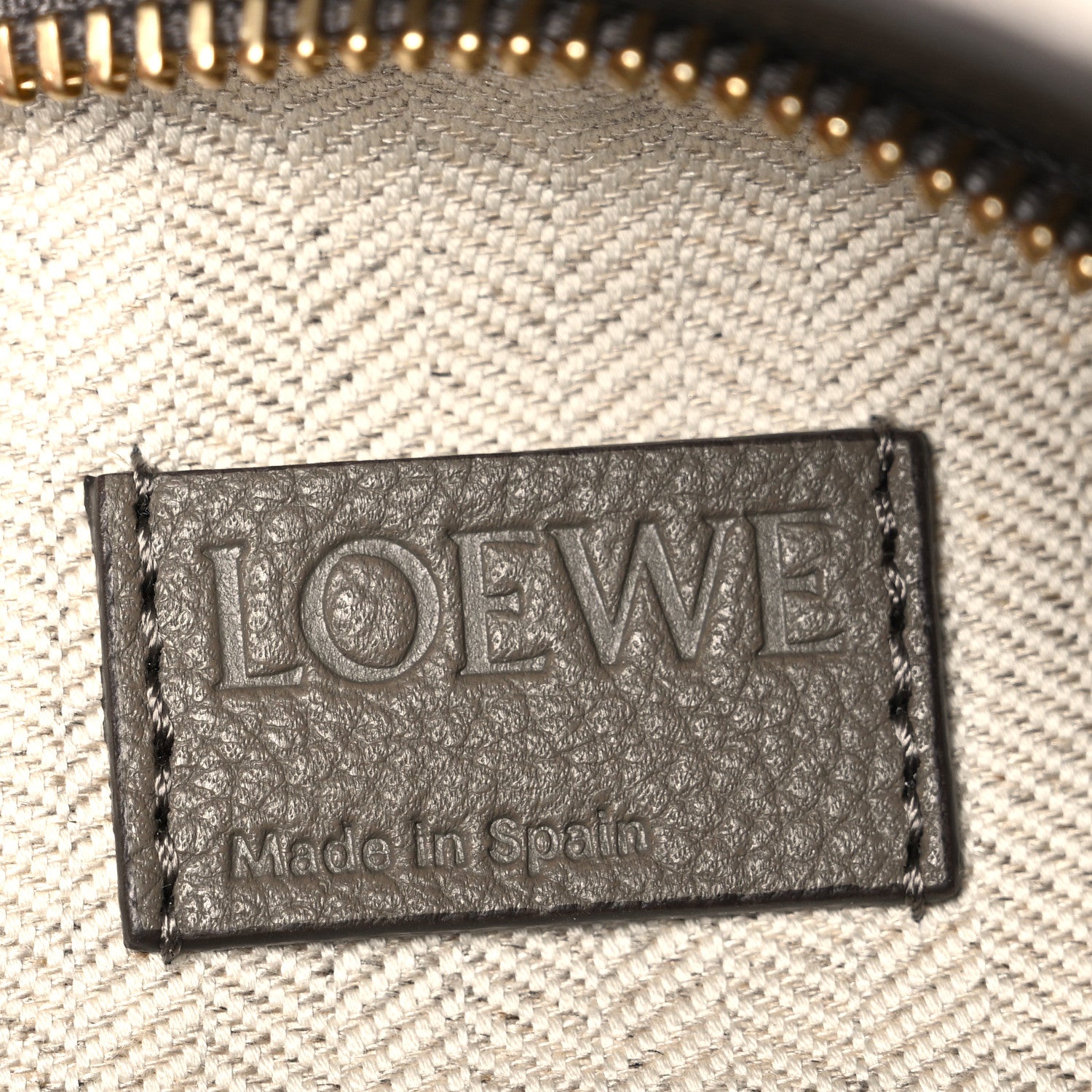 Loewe Soft Grained Small Puzzle Edge Bag Taupe 1833615 – FASHIONPHILE