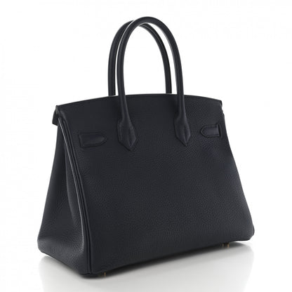 Hermes Togo Birkin 30 Bleu Nuit 3 of 11